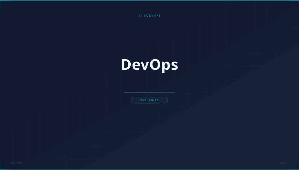 DevOps workflow visualization showing development and operations integration