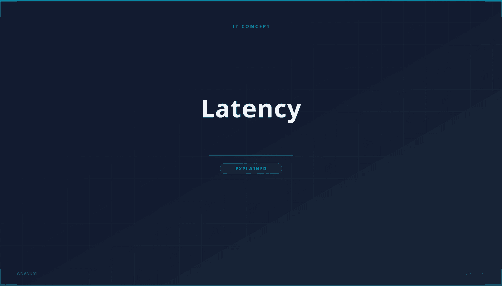 Network latency visualization showing data packet delays across network infrastructure