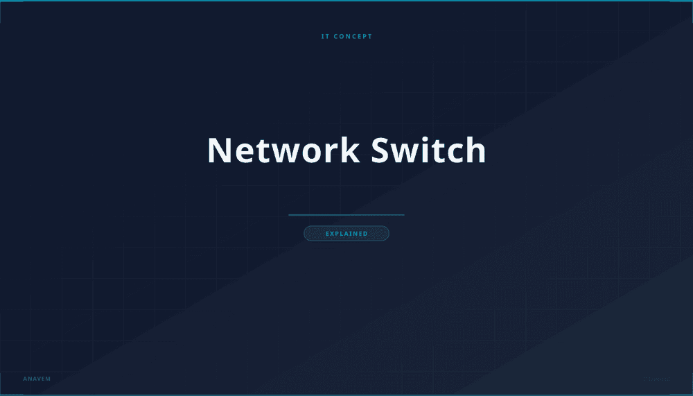Modern network switch showing multiple Ethernet ports and connection pathways