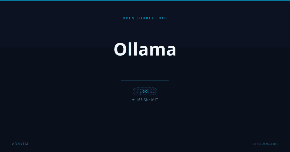 Terminal showing Ollama local LLM management interface