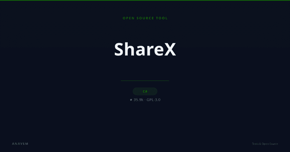 ShareX application interface showing screen capture tools and recent screenshots