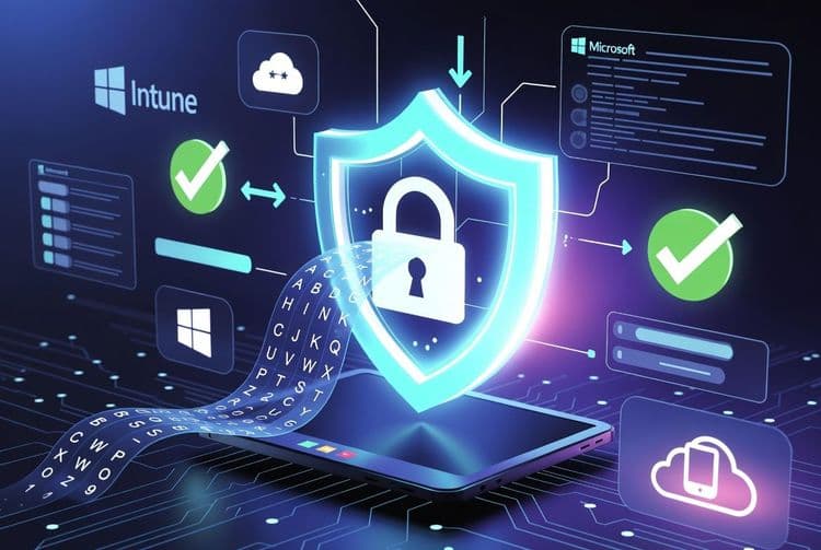 Comment activer les exigences de mot de passe alphanumérique pour les appareils à l'aide de Microsoft Intune