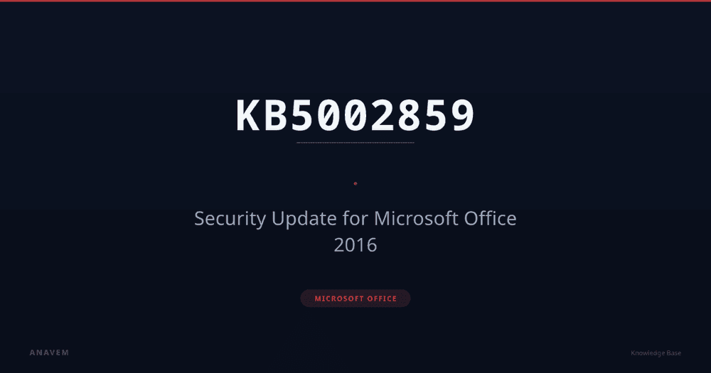 Windows laptop displaying Microsoft Office 2016 security update notification in modern office environment