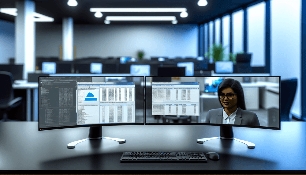 Windows Event Viewer and Resource Monitor displaying application hang diagnostic information on dual monitors