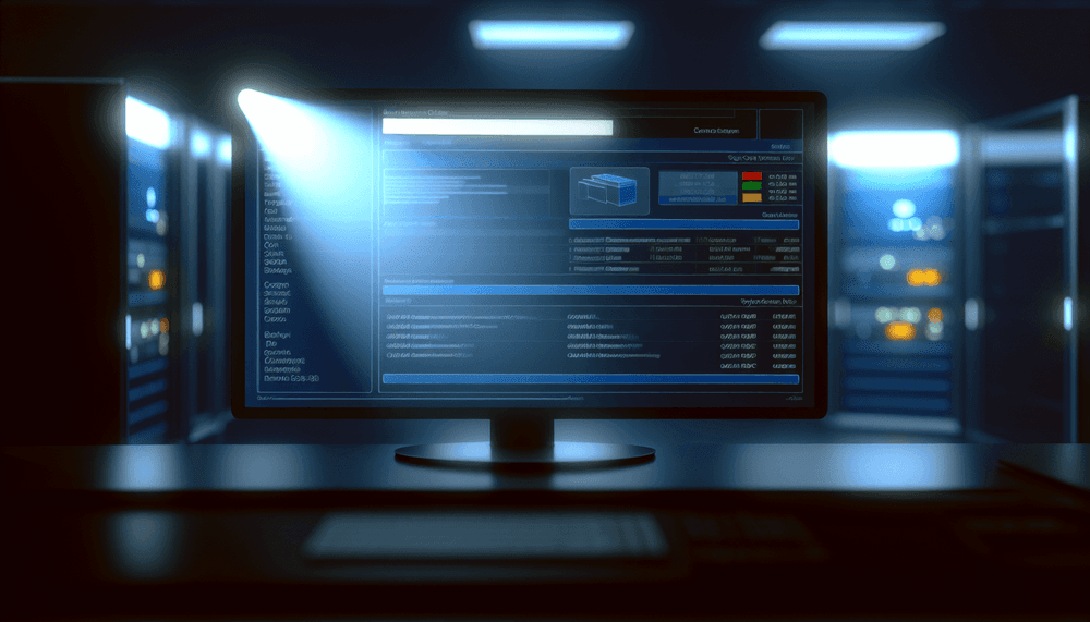 Windows Event Viewer displaying RPC endpoint mapper error logs on a server monitoring dashboard