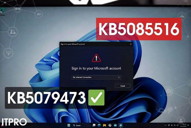 Fix Microsoft Account Sign-in Error KB5085516 – Windows 11 2026