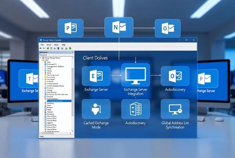 Comment configurer Microsoft Outlook avec Exchange Server à l'aide de la stratégie de groupe