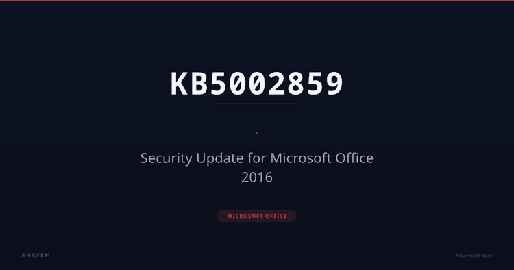 Windows laptop displaying Microsoft Office 2016 security update notification in modern office environment