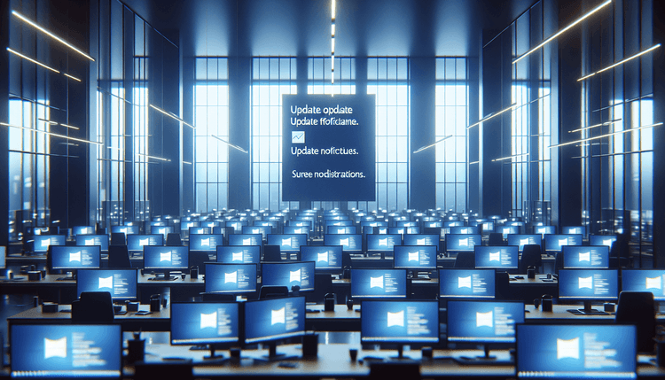 Enterprise Windows computers receiving automatic security updates without reboots