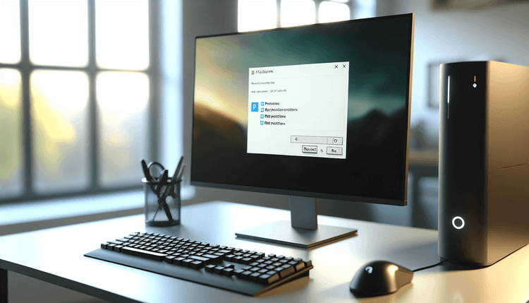 Windows 11 File Explorer showing Reset Permissions context menu option