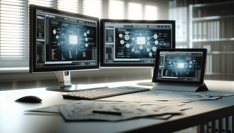 IT administrator configuring iOS device policies in Microsoft Intune admin center