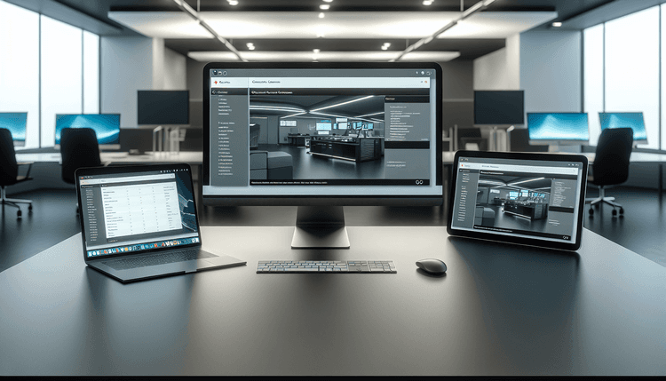 IT administrator configuring Intune Enrollment Status Page for Windows security updates