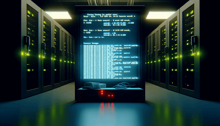 Windows Event Viewer displaying system shutdown events in a professional server environment