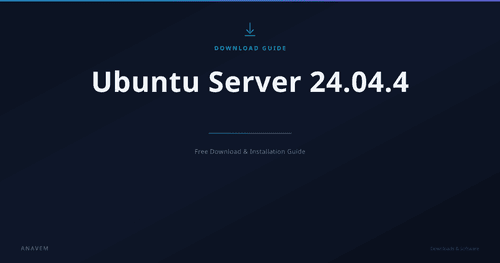 Ubuntu Server 24.04.4 — Free Download & Complete Guide