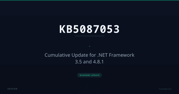 Windows desktop displaying .NET Framework update notification on computer screen
