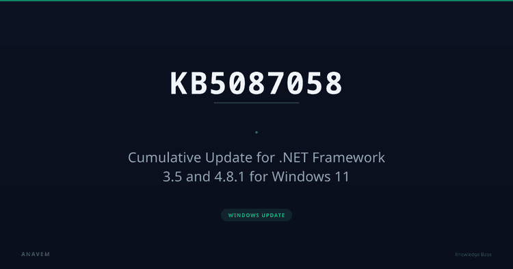 Windows 11 laptop displaying .NET Framework security update installation screen